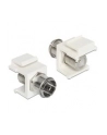 Delock Keystone Moduł IEC - F blue/Bu - nr 6