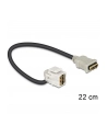 Delock Keystone Moduł HDMI blue/BU 110 stopni - z Kabel - nr 11