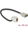 Delock Keystone Moduł HDMI blue/BU 110 stopni - z Kabel - nr 18