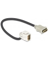 Delock Keystone Moduł HDMI blue/BU 110 stopni - z Kabel - nr 6