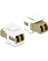 Delock Keystone Moduł LC Duplex blue/Bu - nr 18