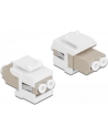 Delock Keystone Moduł LC Duplex blue/Bu - nr 22