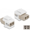 Delock Keystone Moduł LC Duplex blue/Bu - nr 23