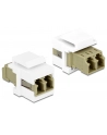 Delock Keystone Moduł LC Duplex blue/Bu - nr 3