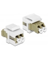 Delock Keystone Moduł LC Duplex blue/Bu - nr 4