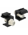 Delock Keystone Moduł F-F blue/Bu black - nr 10