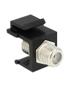 Delock Keystone Moduł F-F blue/Bu black - nr 4