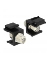 Delock Keystone Moduł F-F blue/Bu black - nr 7