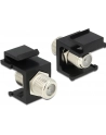 Delock Keystone Moduł F-F blue/Bu black - nr 9