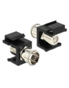 Delock Keystone Moduł IEC - F blue/Bu black - nr 2