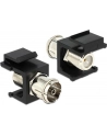 Delock Keystone Moduł IEC - F blue/Bu black - nr 6