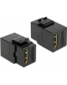 Delock Keystone Moduł HDMI-HDMI blue/Bu black - nr 13