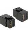 Delock Keystone Moduł HDMI-HDMI blue/Bu black - nr 16