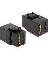 Delock Keystone Moduł HDMI-HDMI blue/Bu black - nr 17