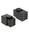 Delock Keystone Moduł HDMI-HDMI blue/Bu black - nr 1