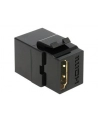 Delock Keystone Moduł HDMI-HDMI blue/Bu black - nr 3