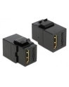 Delock Keystone Moduł HDMI-HDMI blue/Bu black - nr 4