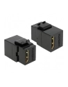 Delock Keystone Moduł HDMI-HDMI blue/Bu black - nr 6