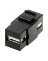 Delock Keystone Moduł USB 2.0 AA blue/Bu black - nr 14