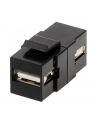 Delock Keystone Moduł USB 2.0 AA blue/Bu black - nr 9