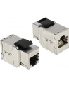 Delock Keystone RJ45 blue-Bu Cat6a metall - nr 20