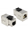 Delock Keystone RJ45 blue-Bu Cat6a metall - nr 4