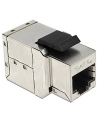 Delock Keystone RJ45 blue-Bu Cat6a metall - nr 7