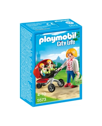 Playmobil Mother with Twin Stroller Set nr 2