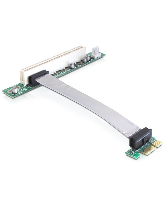 DeLOCK Riser Card PCIe x1 - PCI 32bit - 13cm główny
