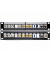 Delock Keystone Patchpanel 10 Cala 12 Port - nr 23