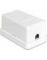 Delock Keystone Obudowa 1 Port white - nr 9