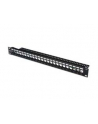 Digitus Patchp. 19 Cali 24-Port 1HE modular - do Keystone Module, RAL9005 - nr 20