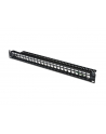 Digitus Patchp. 19 Cali 24-Port 1HE modular - do Keystone Module, RAL9005 - nr 6