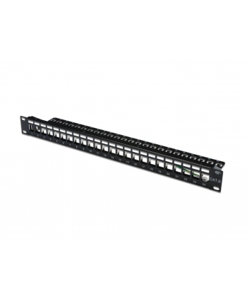 Digitus Patchp. 19 Cali 24-Port 1HE modular - do Keystone Module, RAL9005