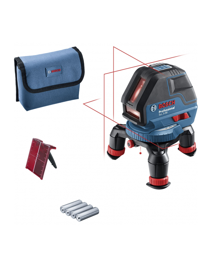 Bosch Laser płaszczyznowy GLL 3-50 blue główny