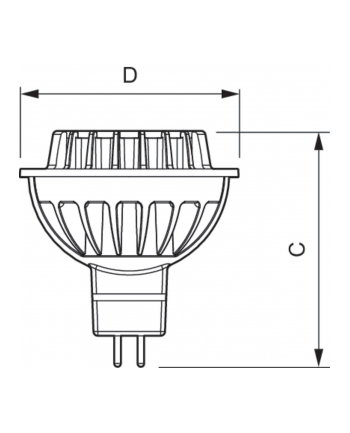 Philips Master LEDspot 8W GU5.3 MR16 827 - 2700K 36 stopni - przyciemialna