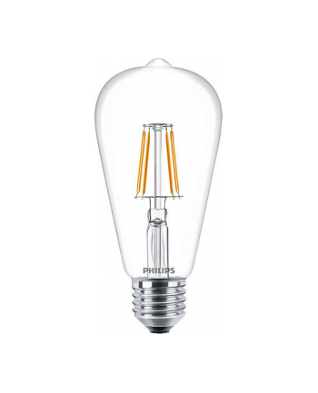 Philips Classic LEDbulb Fila 4,3W E27 827 - 2700K ST64 przeźroczysta