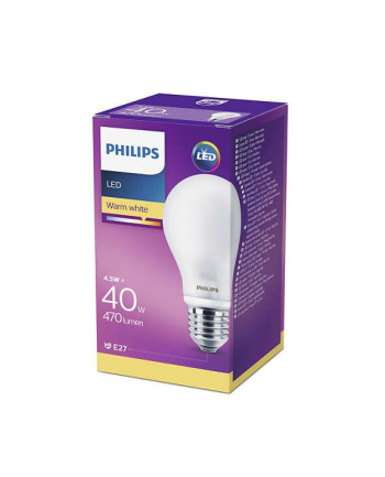 Philips LEDClassic 6W 827 2700K E27 - P48 przeźroczysta przyciemnialna