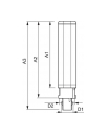 Philips CorePro LED PLC 8,5W 830 KVG G24d-3 - 900lm - nr 3