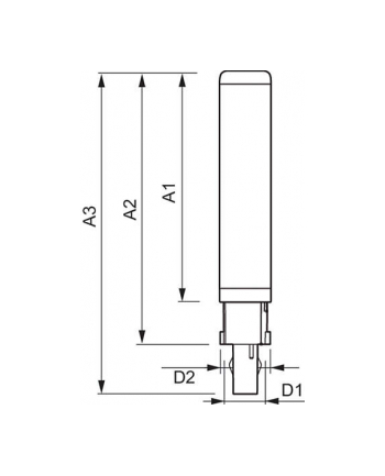 Philips CorePro LED PLC 6,5W 830 KVG G24d-2 - 600lm