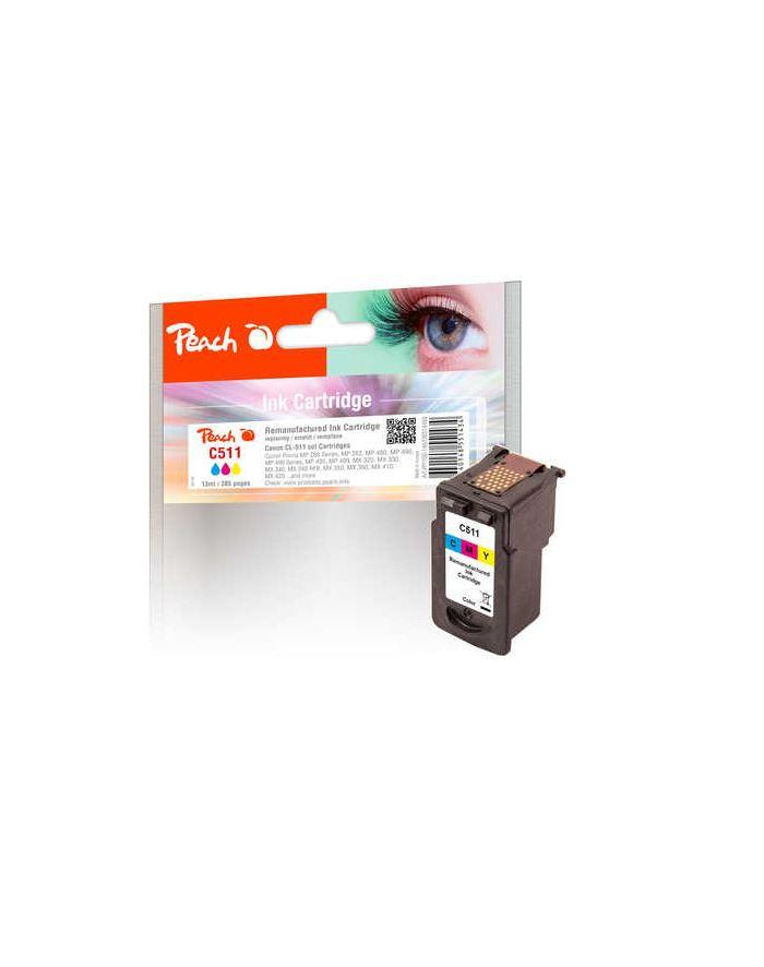 Tusz PEACH PI100-146  R Canon CL-511 (do Pixma IP 2700), cyan/magenta/yellow główny