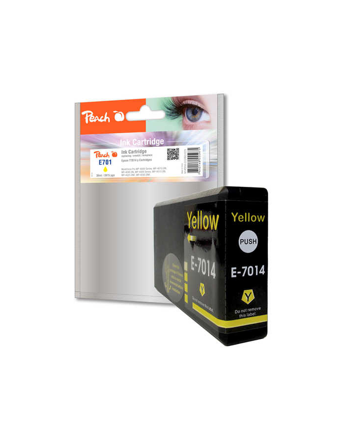 Tusz PEACH PI200-223  K Epson T7014 (do WorkForce Pro WP-415 DN), yellow główny