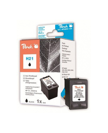 Tusz PEACH R HP C9351AE, No. 21XL (do DJ 3910), black | 520 str.