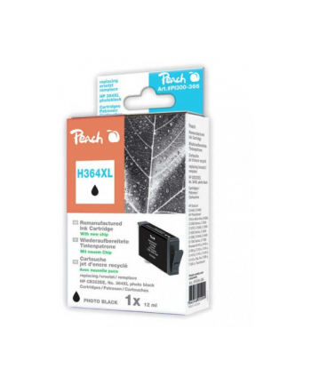 Tusz PEACH PI300-366  R HP CB322EE, No. 364XL (do DJ 3070 A), black