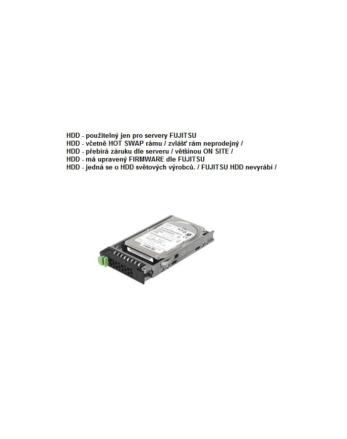 Fujitsu SSD SATA 6G 1.92TB Mixed-Use 2.5' H-P EP główny
