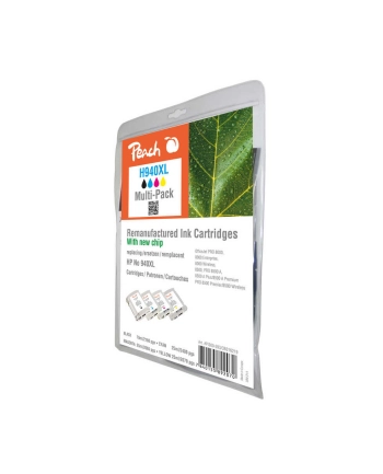 Tusz PEACH PI300-393  R HP C4906AE, C4907AE, C4908AE, C4909AE No. 940XL (do OJ P nr 1
