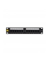 Netrack patchpanel 10'', 12 - portów kat. 5e UTP LSA, bez wspornika - nr 11