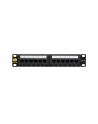 Netrack patchpanel 10'', 12 - portów kat. 5e UTP LSA, bez wspornika - nr 7