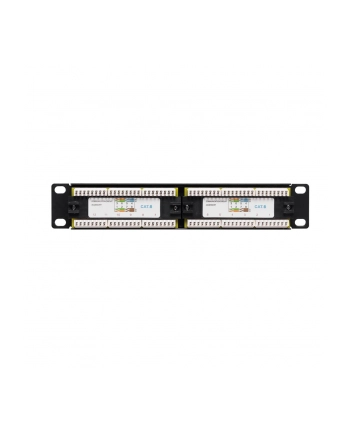 Netrack patchpanel 10'', 12 - portów kat. 6 UTP, bez wspornika nr 2