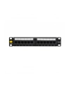 Netrack patchpanel 10'', 12 - portów kat. 6 UTP, bez wspornika - nr 7